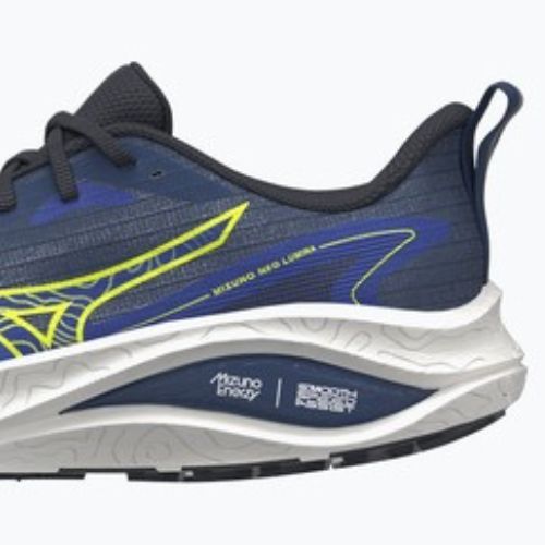 Кросівки для бігу чоловічі Mizuno Neo Lumina surf the web/lightning yellow