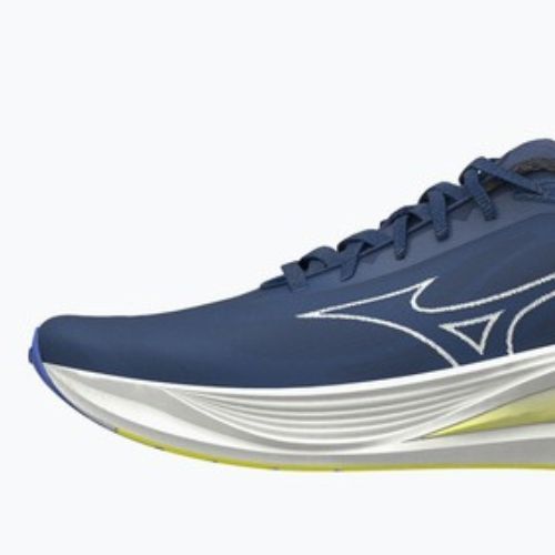 Кросівки для бігу чоловічі Mizuno Neo Cosmo estate blue/white/lightning yellow