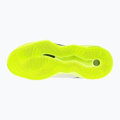 Кросівки волейбольні Mizuno Wave Momentum Pro white/lightning yellow/dazzling blue