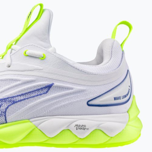 Кросівки волейбольні Mizuno Wave Luminous 3 white/lightning yellow/dazzling blue