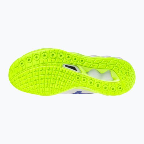 Кросівки волейбольні Mizuno Wave Luminous 3 white/lightning yellow/dazzling blue
