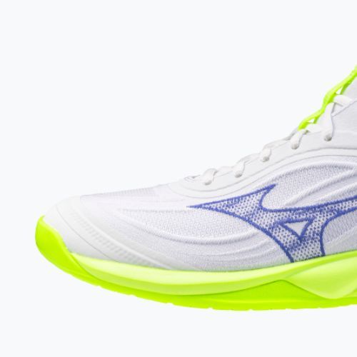 Кросівки волейбольні Mizuno Wave Luminous 3 white/lightning yellow/dazzling blue