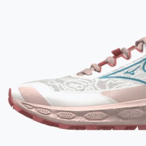 Кросівки для бігу жіночі Mizuno Wave Mujin 11 snow white/larkspur/faded rode