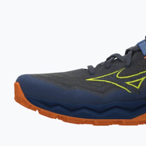 Кросівки для бігу чоловічі Mizuno Wave Daichi 9 estate blue/lightning yellow