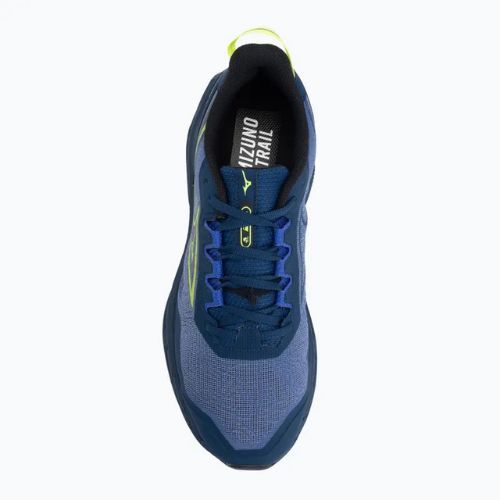 Кросівки для бігу чоловічі Mizuno Wave Mujin 11 dazzling blue/lightning yellow
