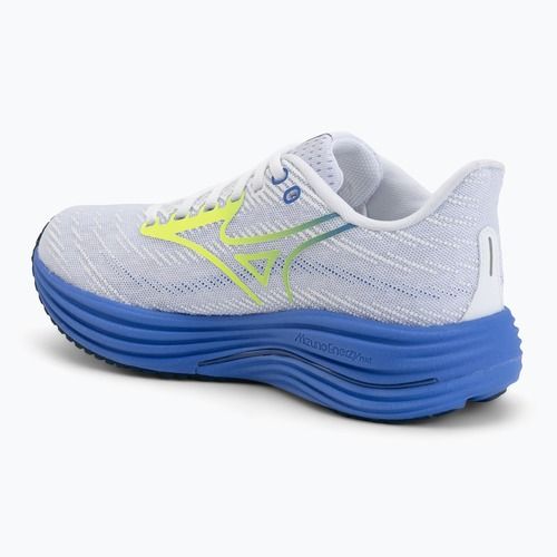 Кросівки для бігу жіночі Mizuno Wave Rider 29 white/lightning yellow/ultramarine