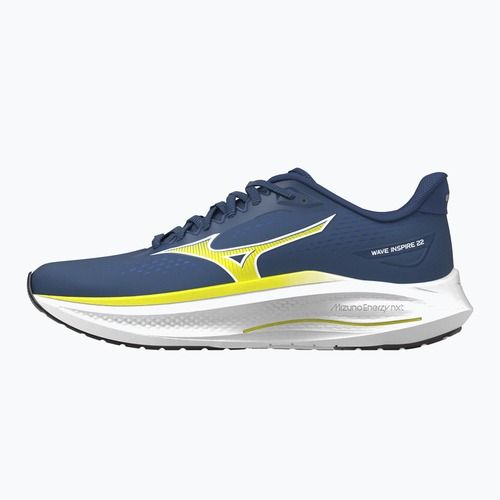 Кросівки для бігу чоловічі Mizuno Wave Inspire 22 estate blue/lightning yellow