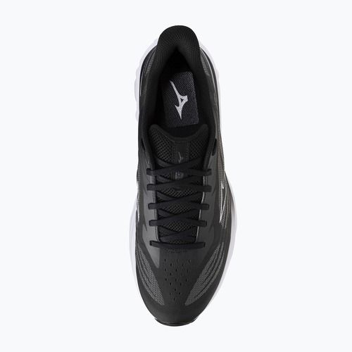 Кросівки для бігу чоловічі Mizuno Wave Skyrise 7 black/white/iron gate