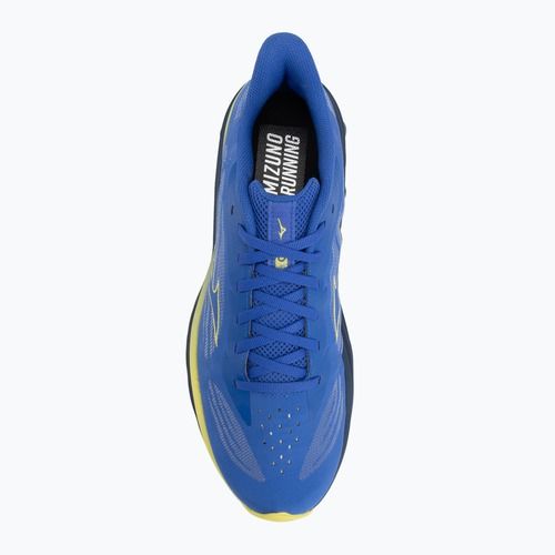 Кросівки для бігу чоловічі Mizuno Wave Skyrise 7 dazzling blue/fortune yellow/estate blue