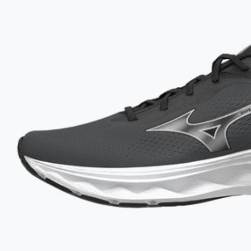 Кросівки для бігу чоловічі Mizuno Wave Serene 2 black/silver/glowing apple