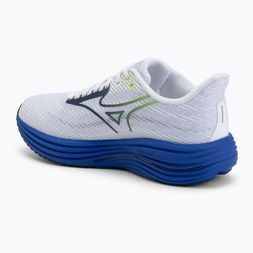 Кросівки для бігу чоловічі Mizuno Wave Rider 29 estate blue/white/lighning yellow
