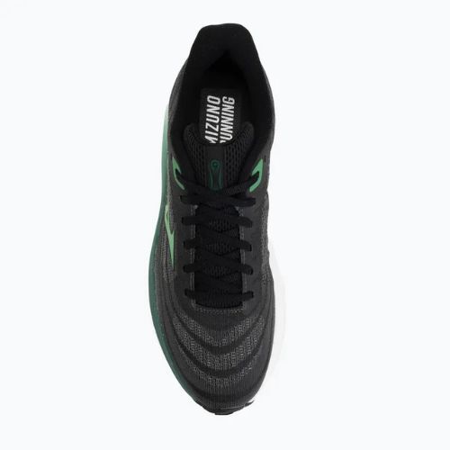 Кросівки для бігу чоловічі Mizuno Wave Sky 9 black/goblin green/alpine green