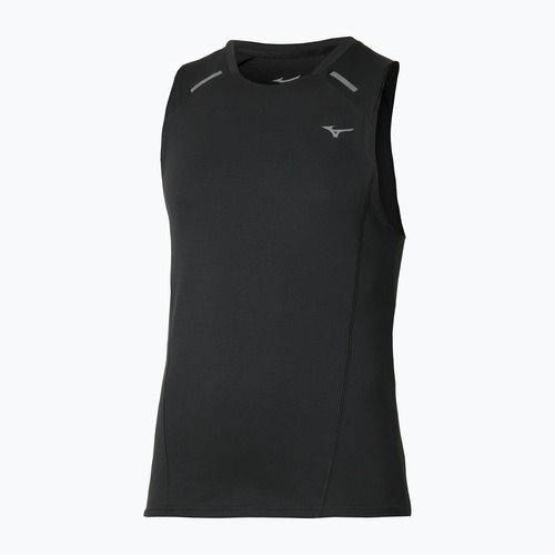 Футболка для бігу чоловіча Mizuno Active DryAeroFlow Tank Top black