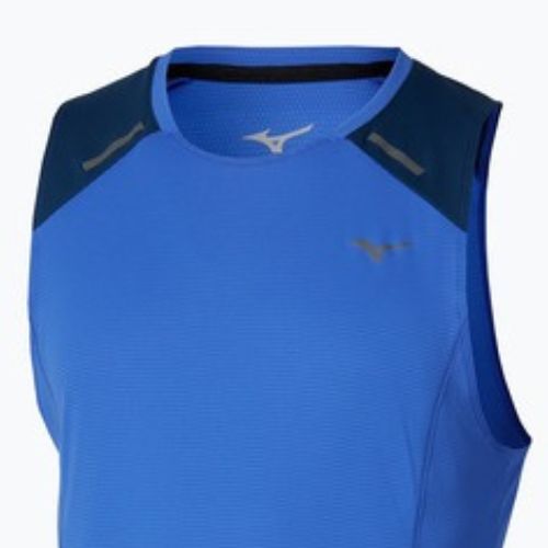 Футболка для бігу чоловіча Mizuno Active DryAeroFlow Tank Top dazzling blue