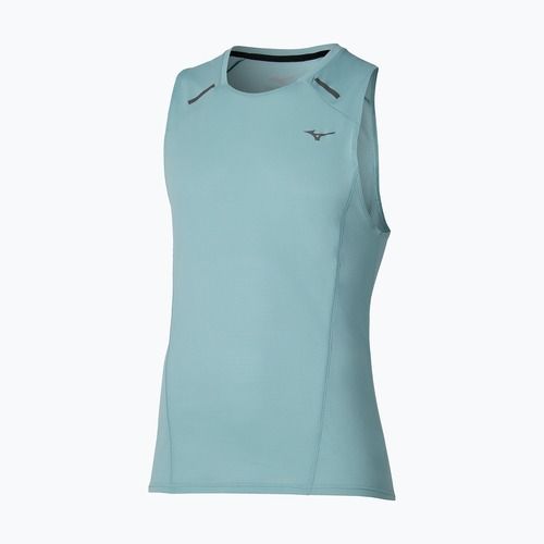 Футболка для бігу чоловіча Mizuno Active DryAeroFlow Tank Top aquifer