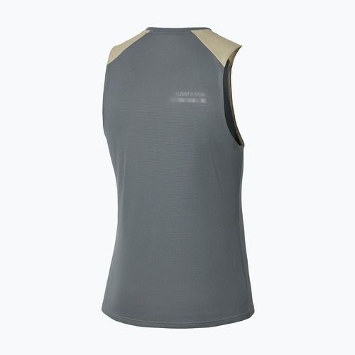 Футболка для бігу чоловіча Mizuno Active DryAeroFlow Tank Top elm