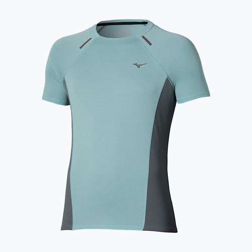 Футболка для бігу чоловіча Mizuno Active DryAeroFlow Tee aquifer