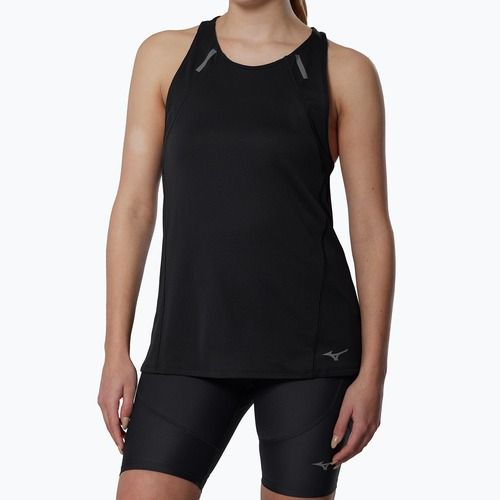 Футболка для бігу жіноча Mizuno Active DryAeroFlow Tank Top black