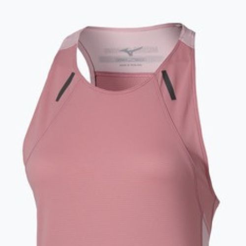 Футболка для бігу жіноча Mizuno Active DryAeroFlow Tank Top rose elegance