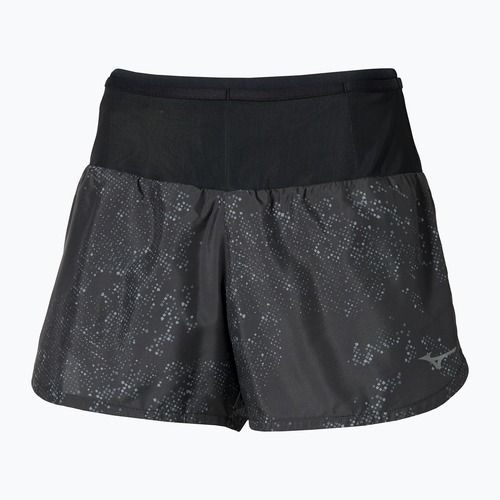 Шорти для бігу жіночі Mizuno Active Graphic Multi Pocket black