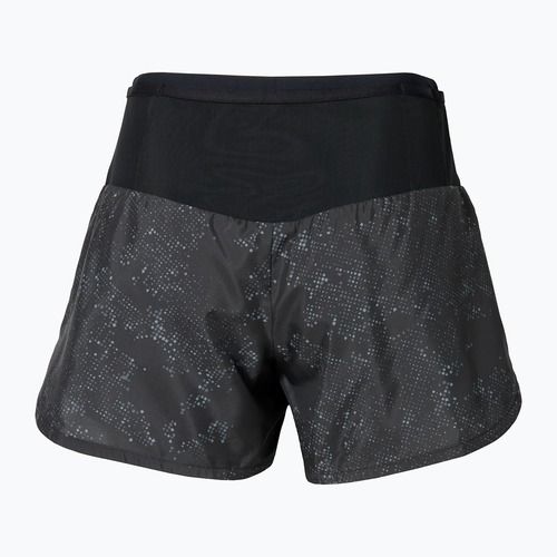 Шорти для бігу жіночі Mizuno Active Graphic Multi Pocket black