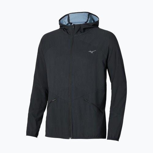 Куртка для бігу чоловіча Mizuno Active Alpha Hooded black