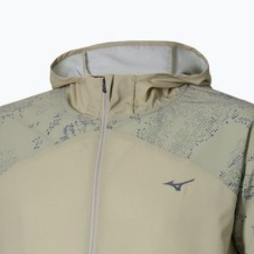 Куртка для бігу чоловіча Mizuno Active Alpha Hooded elm