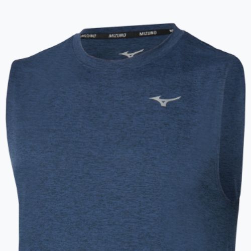 Футболка для бігу чоловіча Mizuno Impulse Core Sleeveless estate blue