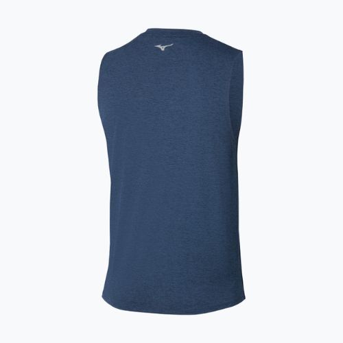 Футболка для бігу чоловіча Mizuno Impulse Core Sleeveless estate blue