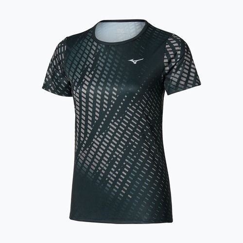 Футболка для бігу жіноча Mizuno Core Graphic Tee black/gray