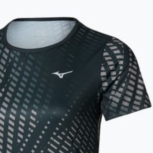 Футболка для бігу жіноча Mizuno Core Graphic Tee black/gray