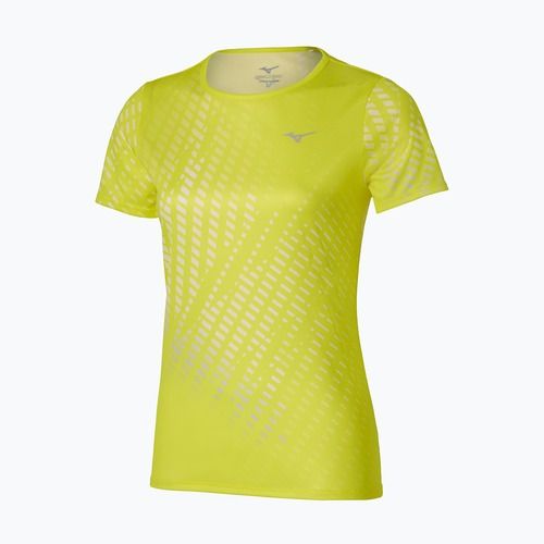 Футболка для бігу жіноча Mizuno Core Graphic Tee lightning yellow