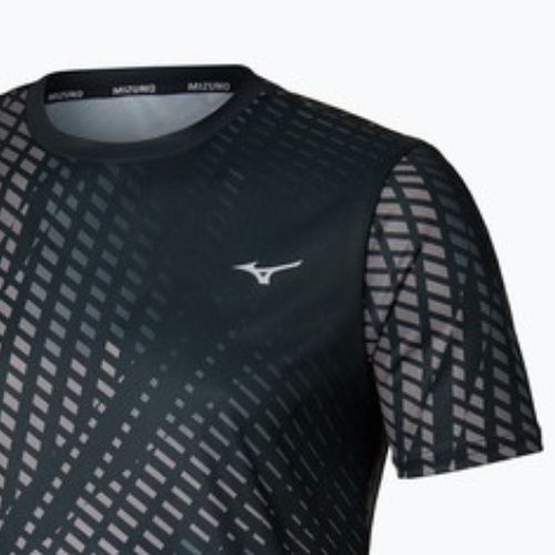Футболка для бігу чоловіча Mizuno Core Graphic Tee black/gray