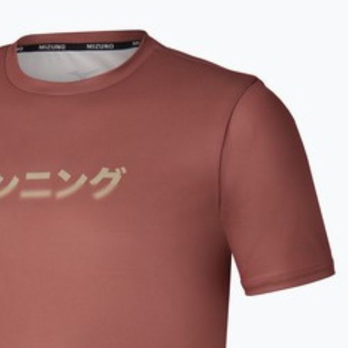 Чоловіча бігова футболка Mizuno Core Graphic Tee copper brown