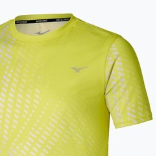 Футболка для бігу чоловіча Mizuno Core Graphic Tee lightning yellow