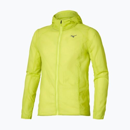 Куртка для бігу чоловіча Mizuno Tech Light Hooded lightning yellow