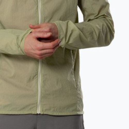 Куртка для бігу чоловіча Mizuno Tech Light Hooded elm