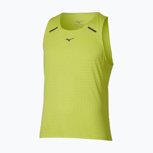 Футболка для бігу чоловіча Mizuno Tech Light Tank lightning yellow