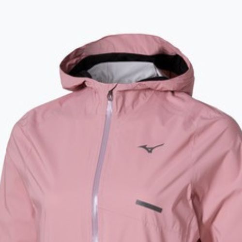 Куртка для бігу жіноча Mizuno Trail Waterproof 20K Hooded rose elegance