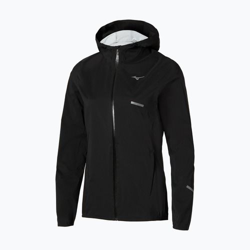 Куртка для бігу жіноча Mizuno Trail Waterproof 20K Hooded black
