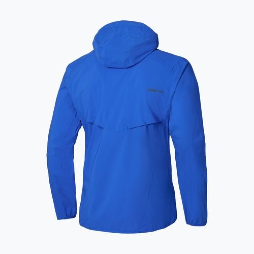 Куртка для бігу чоловіча Mizuno Trail Waterproof 20K Hooded dazzling blue