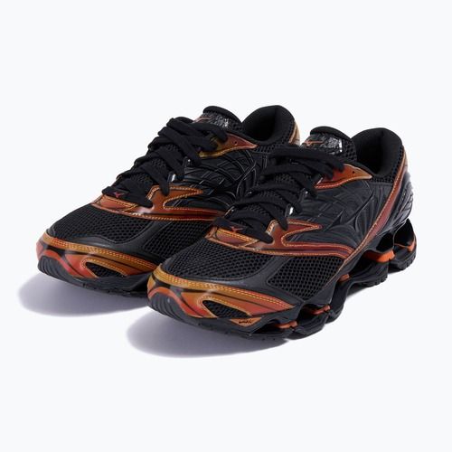 Кросівки Mizuno Wave Prophecy LS black sand/black/autumn sunset