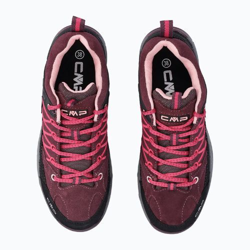 Дитячі трекінгові черевики CMP Rigel Low Wp plum/peach
