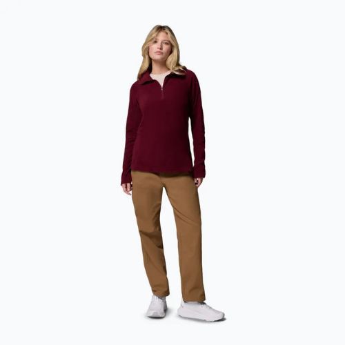 Жіноча флісова кофта Columbia Glacial IV 1/2 Zip rich wine