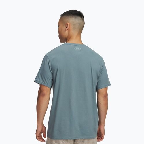 Футболка для тренувань чоловіча Under Armour GL Foundation Update jasper blue/khaki base/serpentine