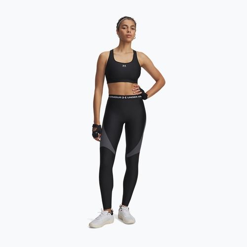 Легінси жіночі Under Armour HeatGear Rib black/castlerock/white