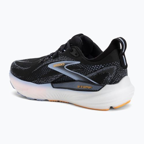 Кросівки для бігу Brooks Glycerin GTS 22 black/blue heron/orange