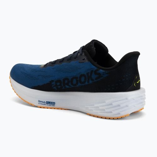 Кросівки для бігу чоловічі Brooks Launch 11 black/navy peony/orange