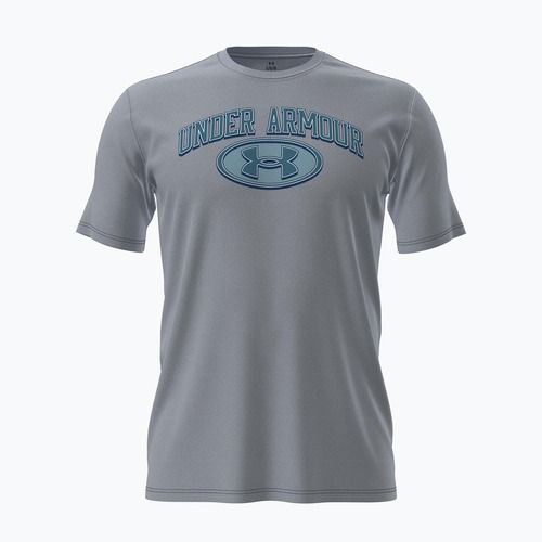 Футболка для тренувань чоловіча Under Armour WM Locker Tag mod gray/blue haze