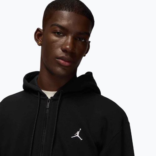 Чоловіча толстовка Jordan Brooklyn Fleece Full Zip black/white